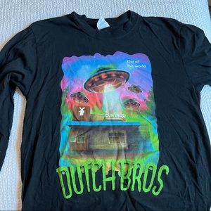 Dutch Bros Halloween Tshirt Long Sleeve
